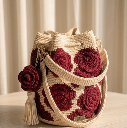 Jamal's Flower Crochet Bags