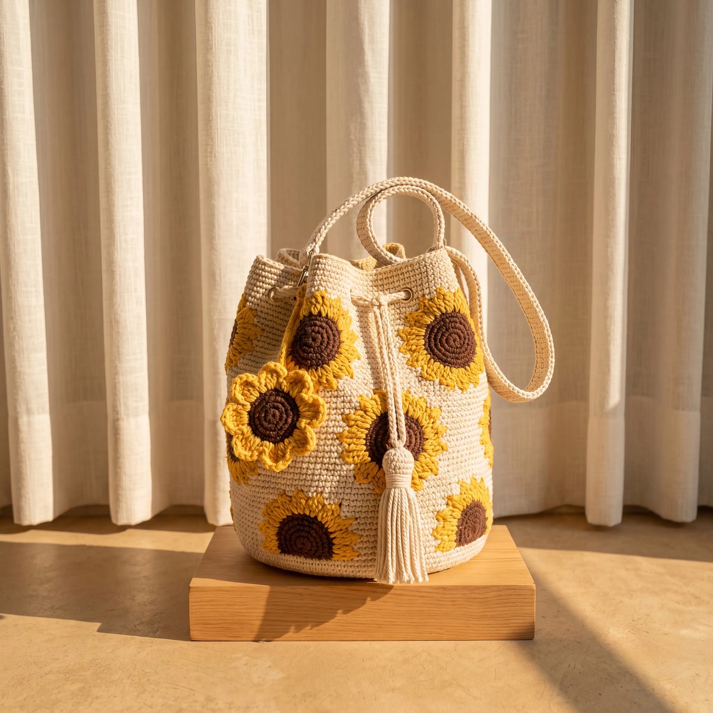 Jamal's Flower Crochet Bags