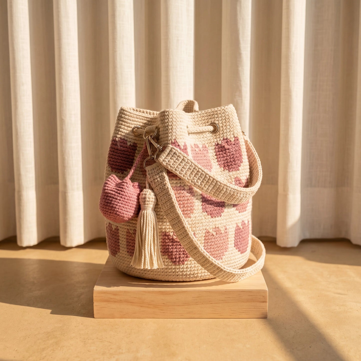 Jamal's Flower Crochet Bags