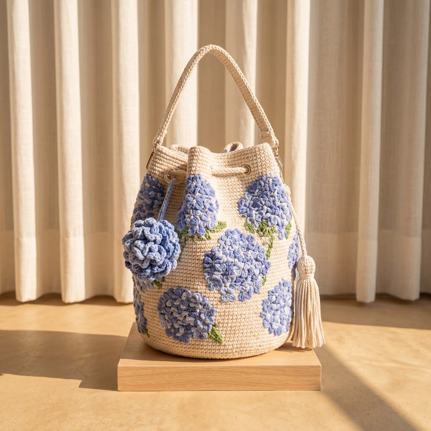 Jamal's Flower Crochet Bags